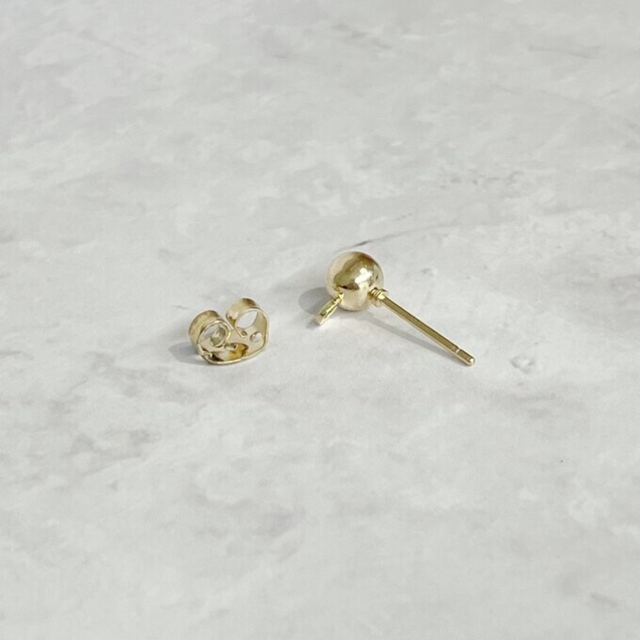 真鍮 ロングトライアングル 揺れるピアス【日本製】【ハンドメイド】 A 