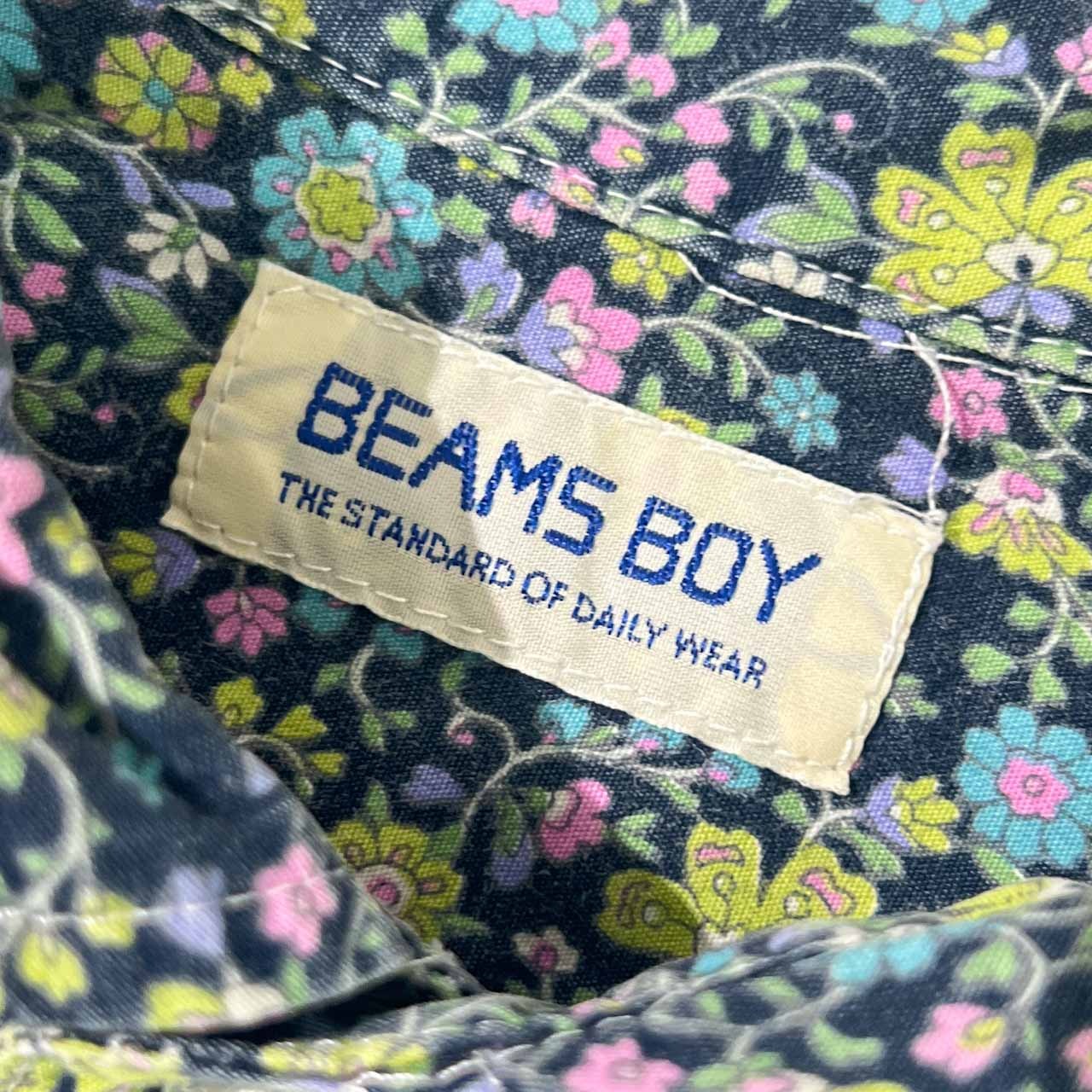 BEAMS BOY ビームスボーイ 花柄 半袖シャツ/マルチ レディース