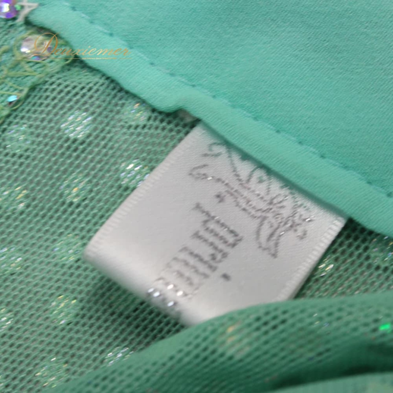 社交ダンス 衣装 スタンダード ドレス ワンピース レッスンウェア パーティドレス レディース prima boutique グリーン系 緑 長袖 ミントグリーン きらきら ラメ風 ストーン風 二重スカート フレアスカート ボリュームスカート 長袖ワンピース 練習用 レッスン用 ダンス衣装 フォーマル パーティー ワルツ タンゴ モダン ステージ衣装 競技用 フェミニン シフォン風 透け感 控えめ光沢 伸縮素材 ポリエステルファブリック ファスナー付き 女性用ドレス 体型カバー 動きやすい 9号