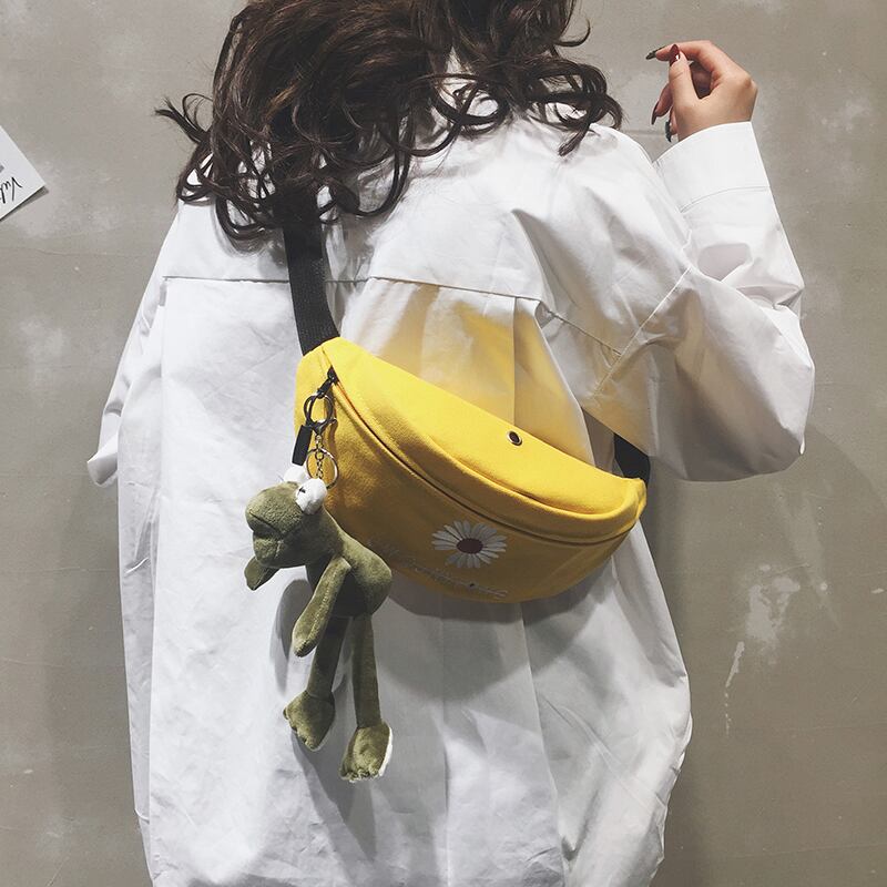 ネットレッドスモールバッグレディース2020ニューウェーブファッションインワイルドショルダーメッセンジャーバッグカジュアルキャンバスチェストバッグ Tiancai_Wing_Bag5257558