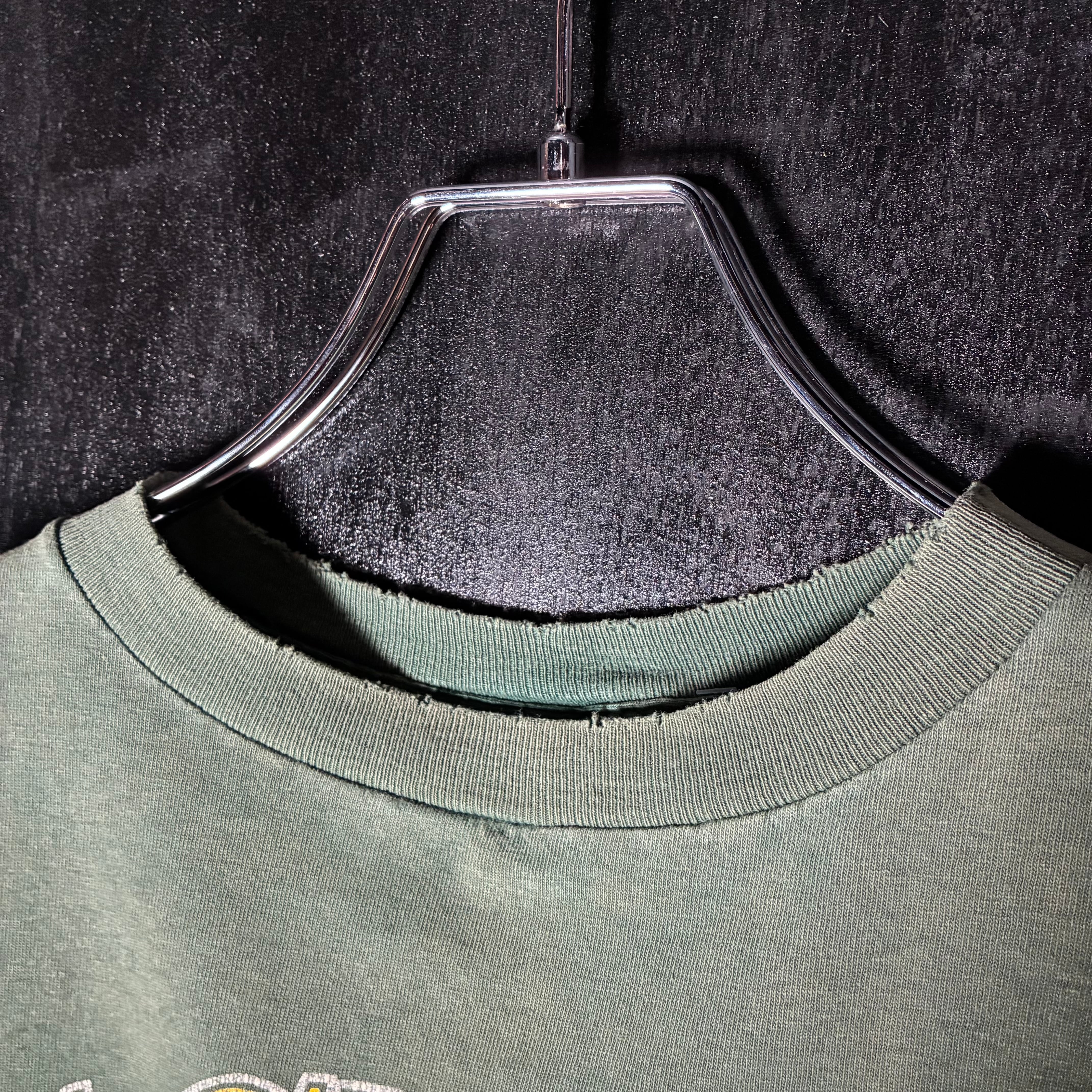 90s USA】Lee NFL PACKERS Faded tee リー ボロTシャツ グリーンベイ
