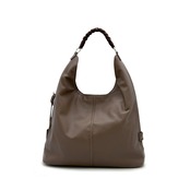 Woven handle Hobo Bag