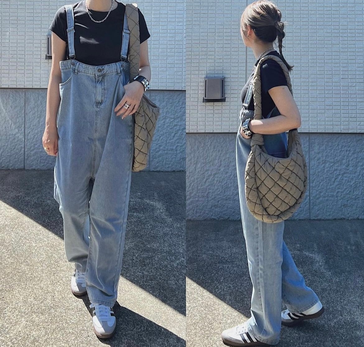 大人サイズ / ストレートデニムサロペット | jbgcompany