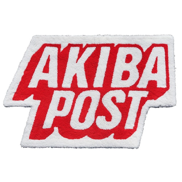 Jun Inagawa × Moore "AKIBA POST RUG" (Red)