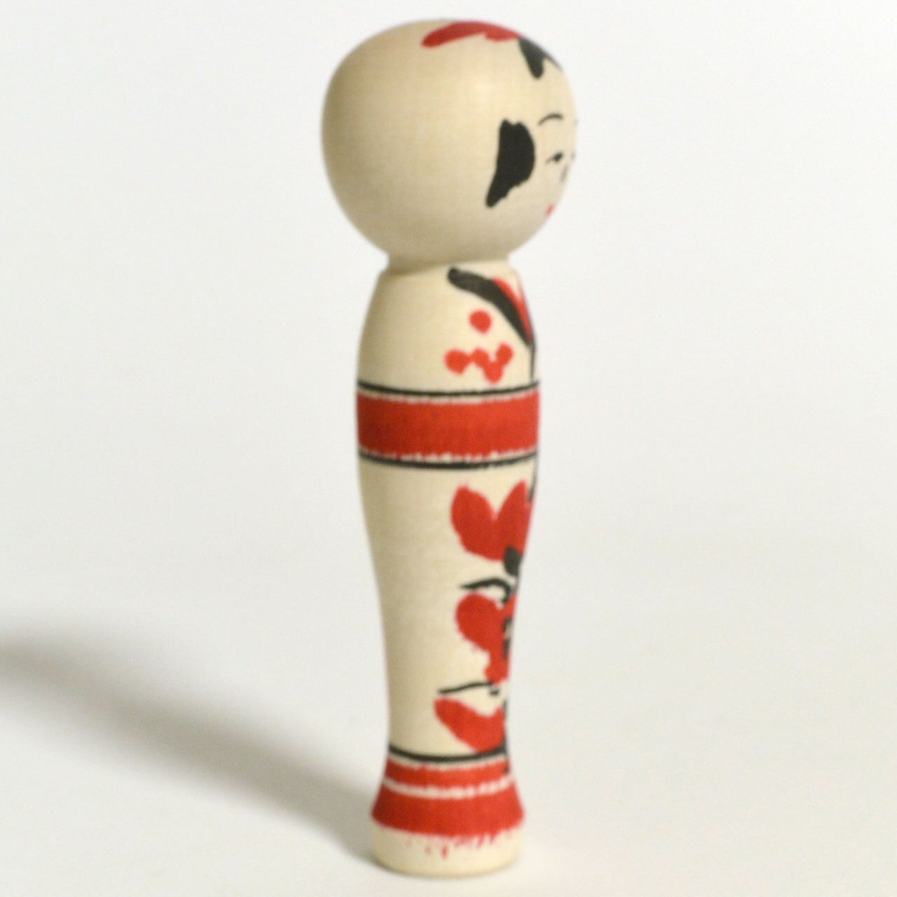 伝統こけし 約2.5寸 約7.5cm 鈴木敬 工人（作並系）#0370 | コケシア