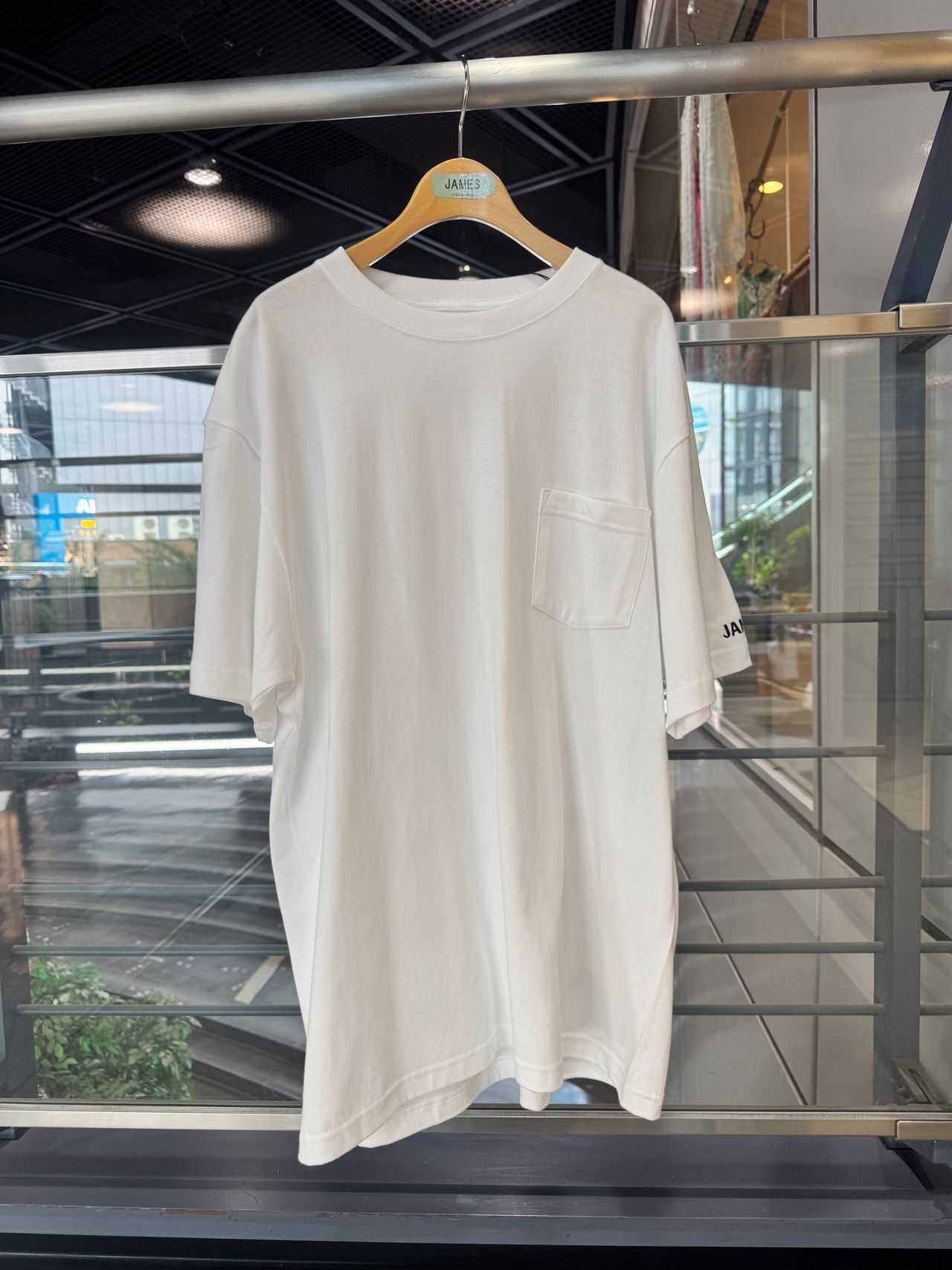 JAMES刺繍Tシャツ