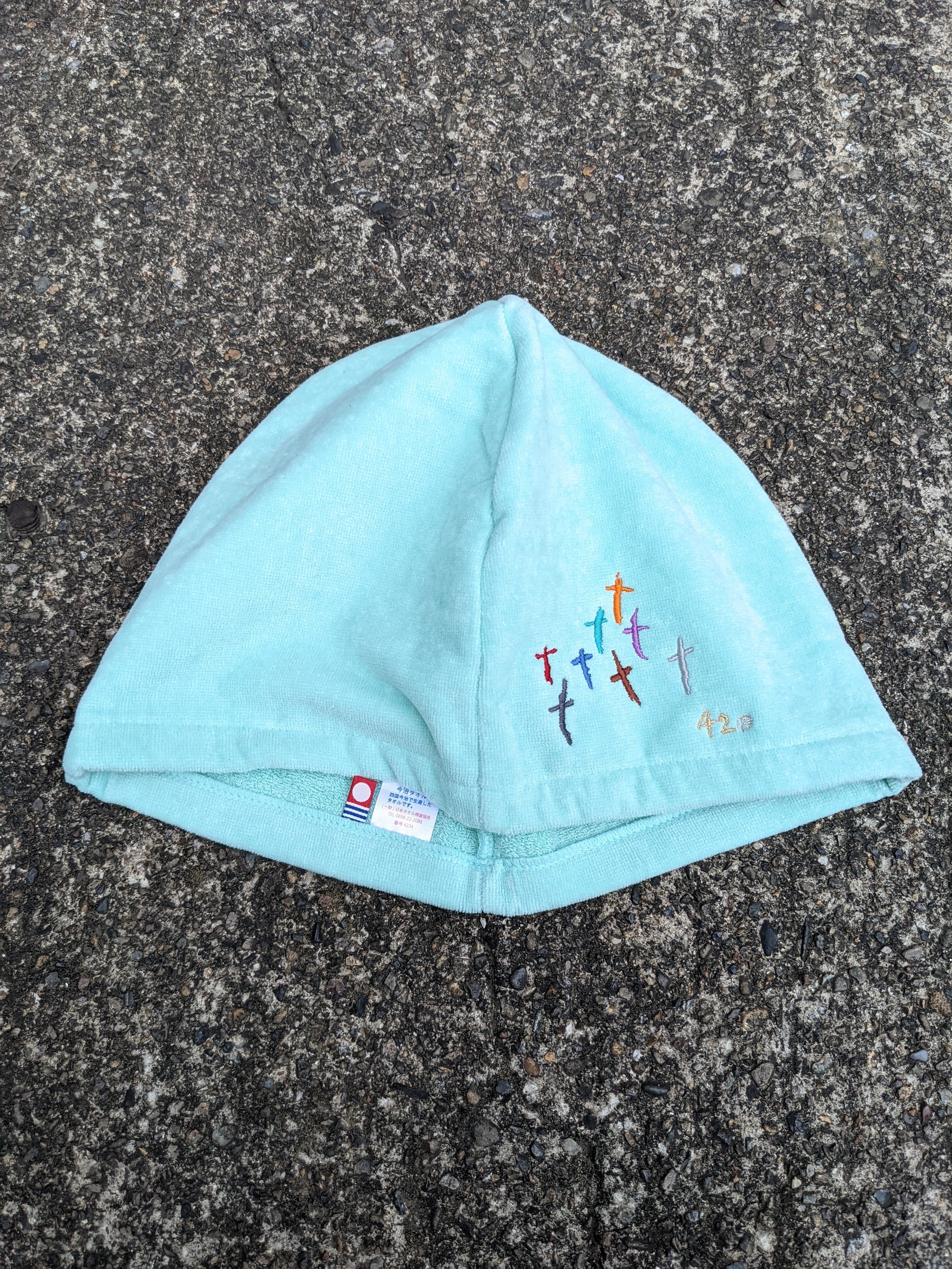 "深緑" original sauna hat / made in 今治 / MELON