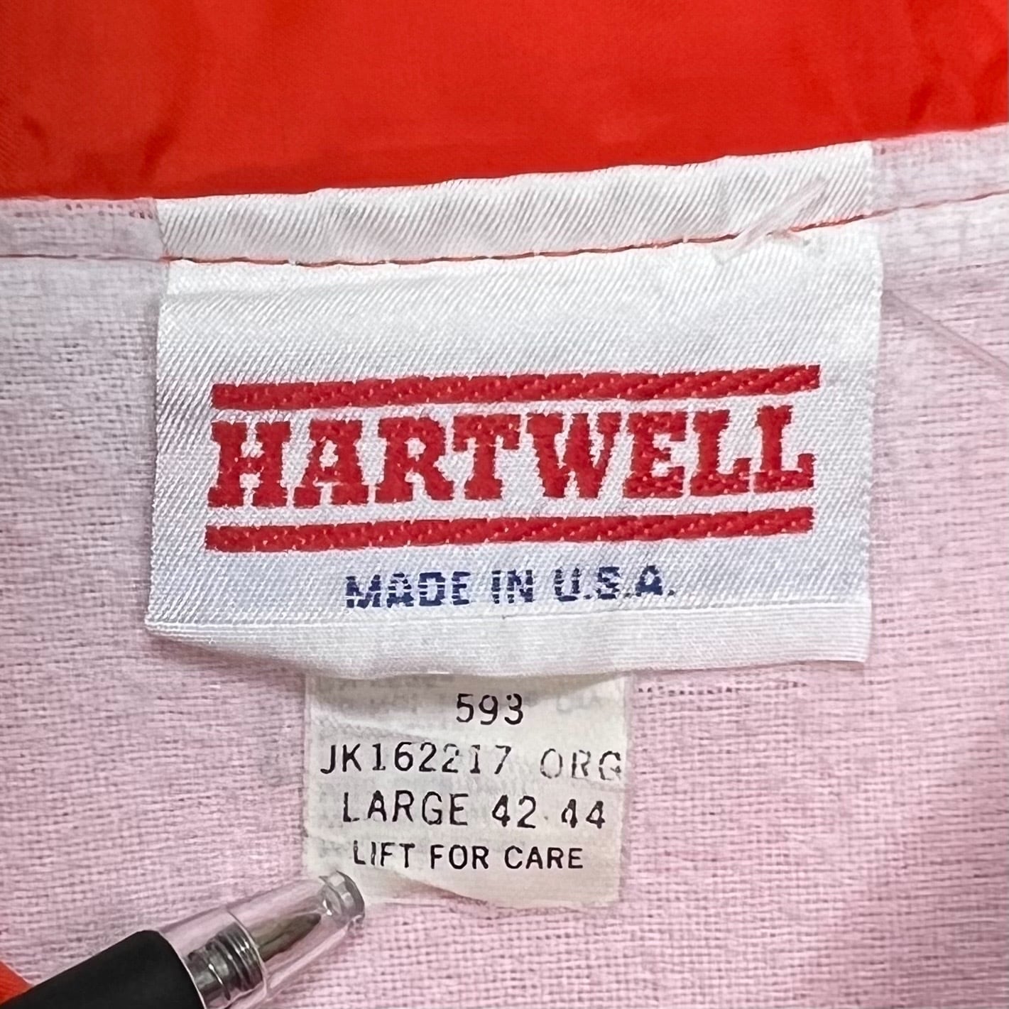 Made in USA】【ラグランスリーブ】HARTWELL コーチジャケット L 
