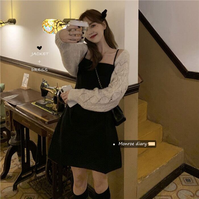 スタイルスカート スプリングスタンダードニット レトロ 大人ガーリー スウィート キュート カジュアル 春物 モンロー12187578756