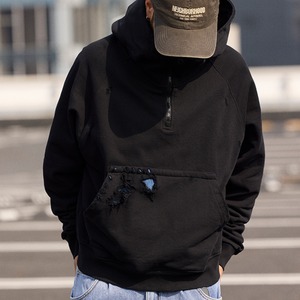 ダメージレイヤード プルオーバーフーディー A2015