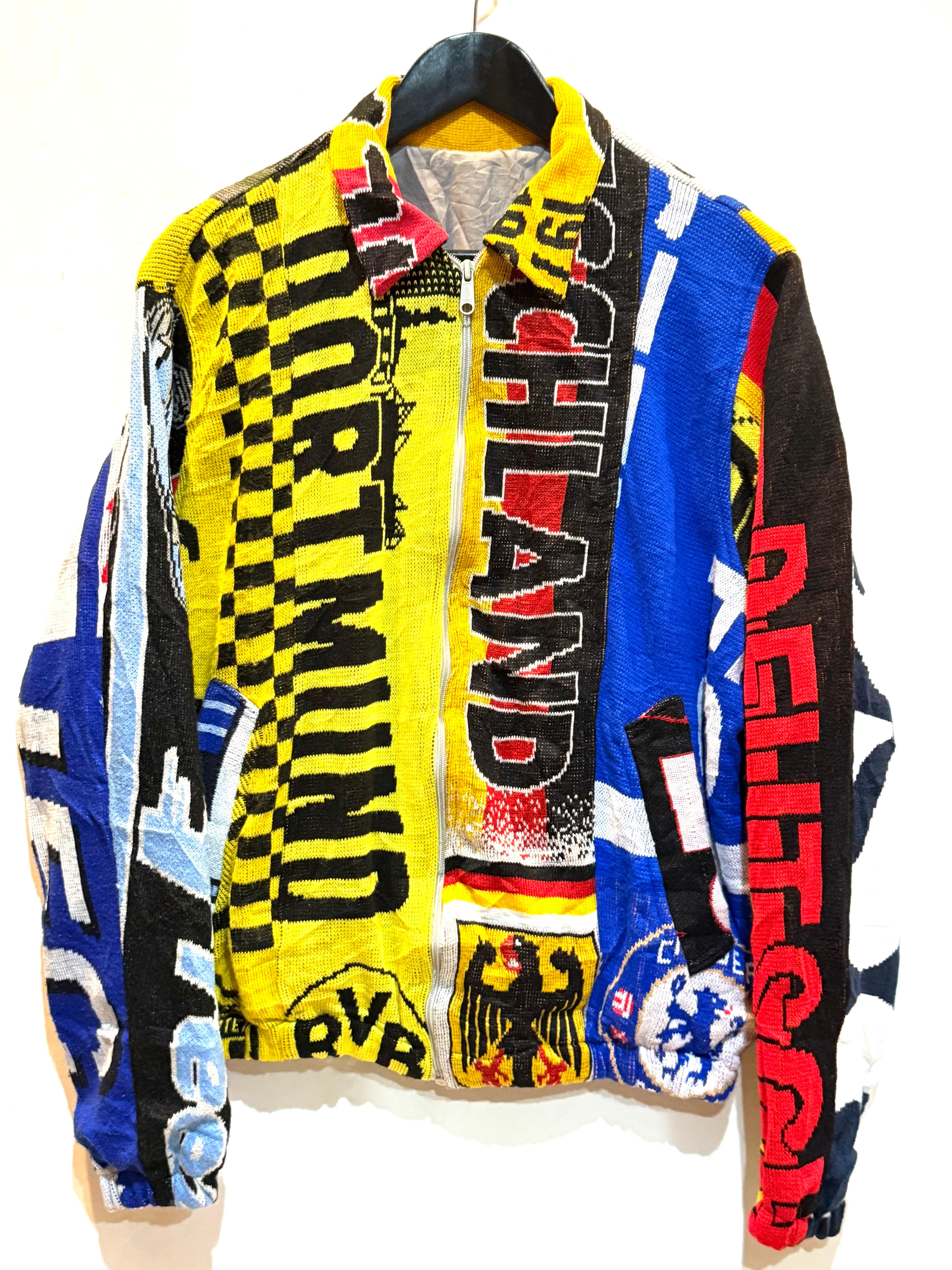 Vintage フットボールマフラー　再構築ジャケット VINTAGE Football Scarf Jackets（ヴィンテージ フットボール スカーフ