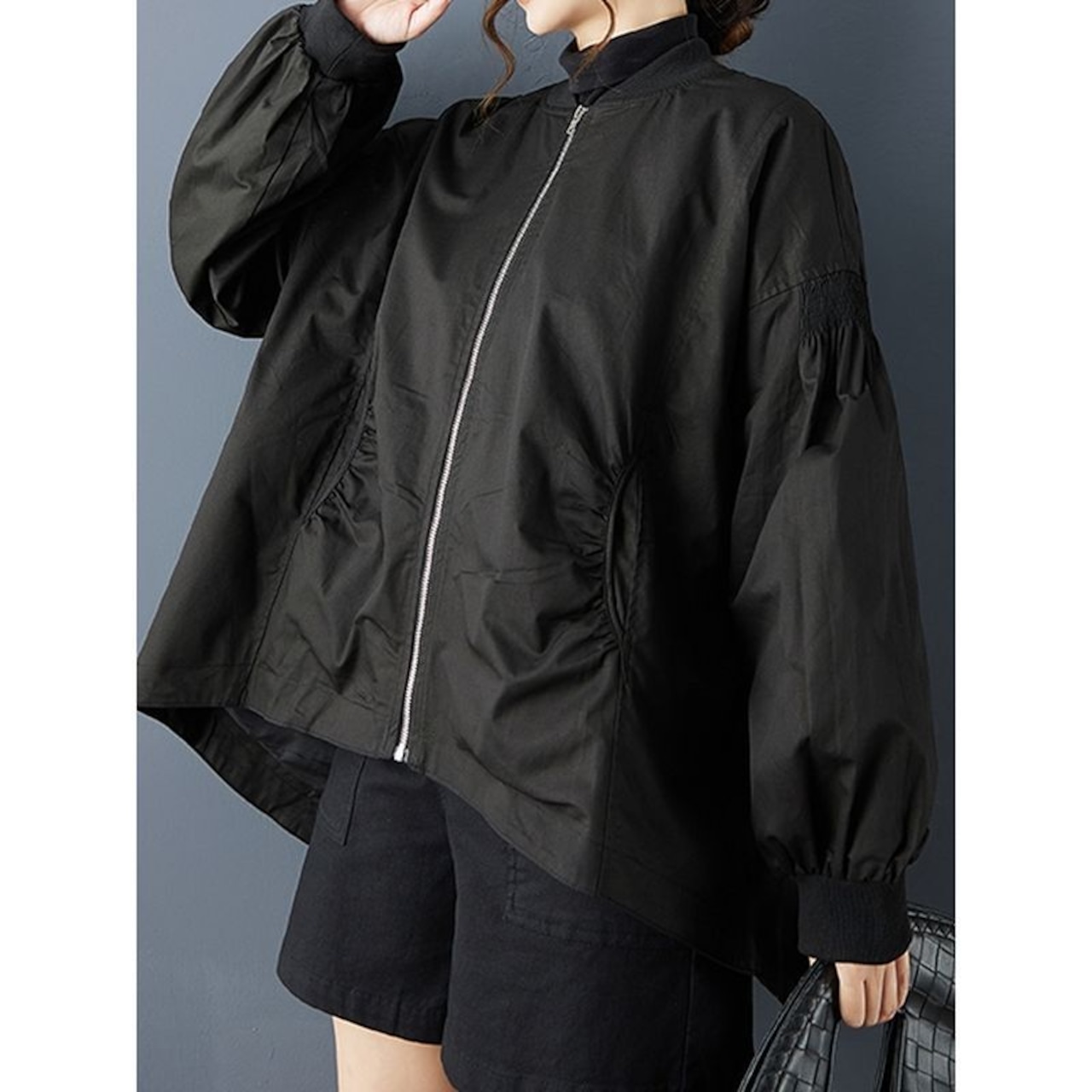 ボリューム オーバー ブルゾン 60042