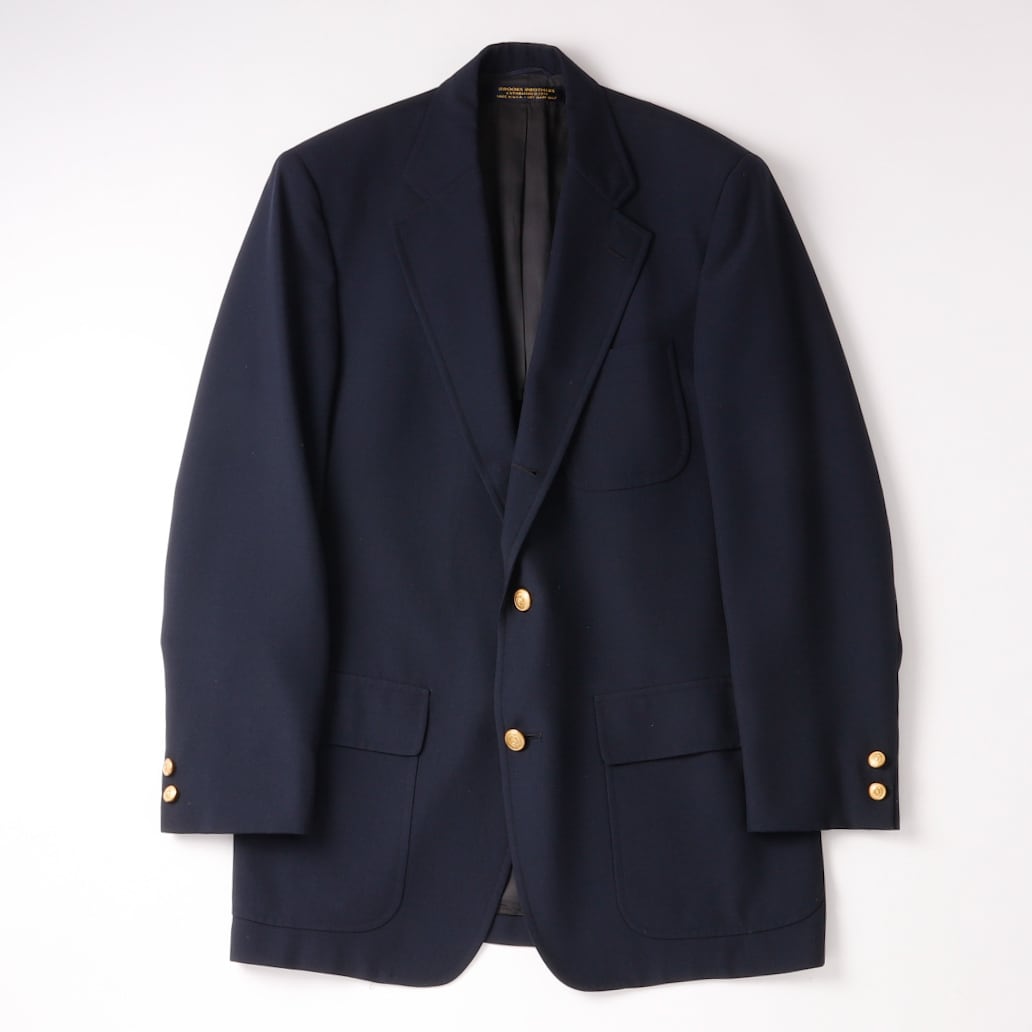 極美品】70s BROOKS BROTHERS wool Navy blazer made in USA about