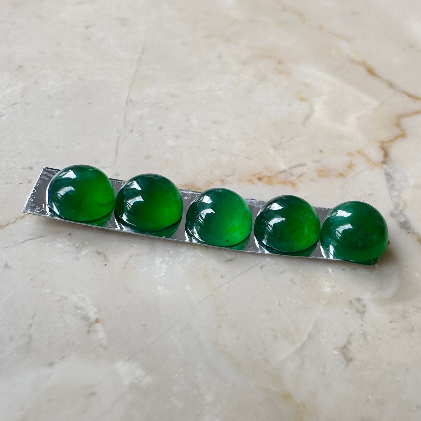 JADEX③ リクエスト品 Jade 3.5 mm X 5pcs. FC231019046-2 | Victorian Box