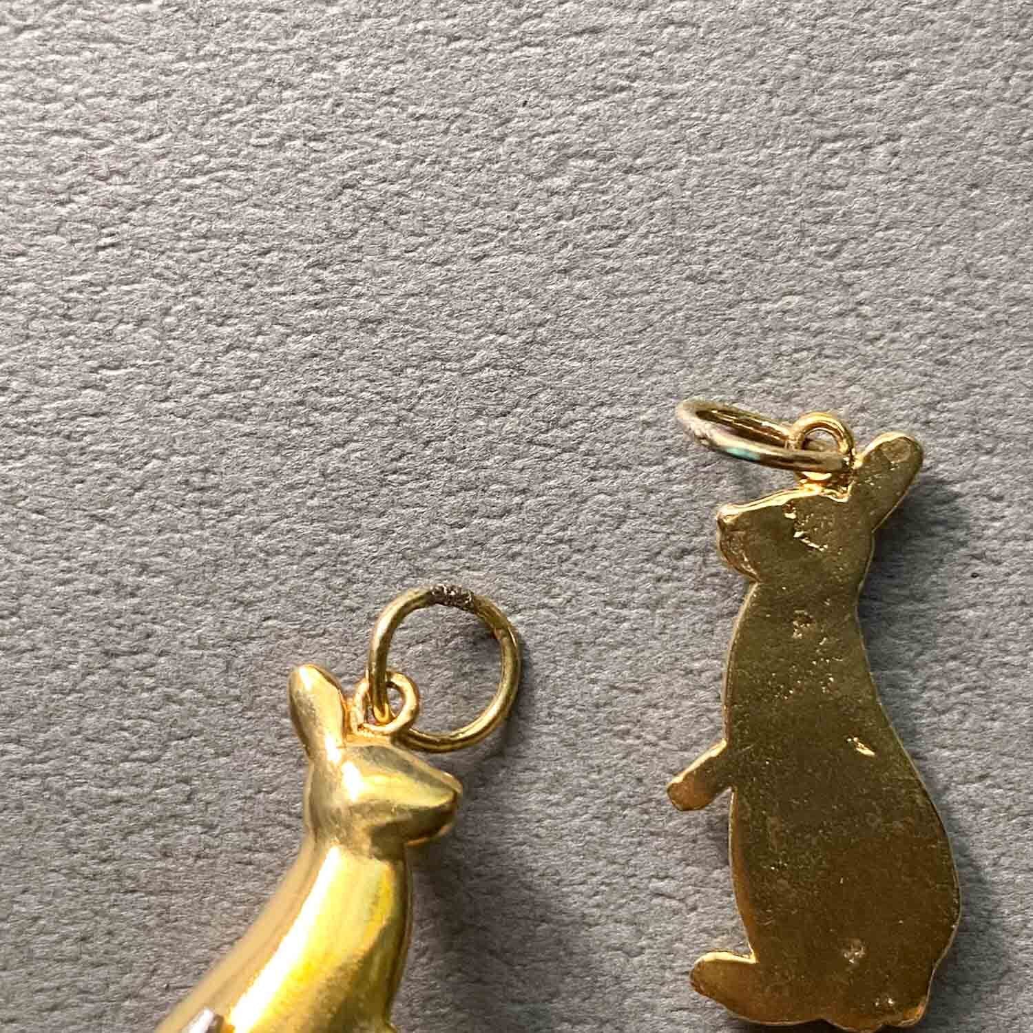 ウサギ型ゴールドチャーム お値下げしました。 楽天市場】【最大2000円