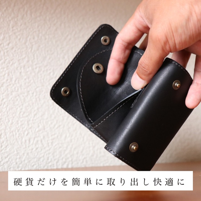 【受注生産】x craft no.12 Wrap 2.1コンパクト財布