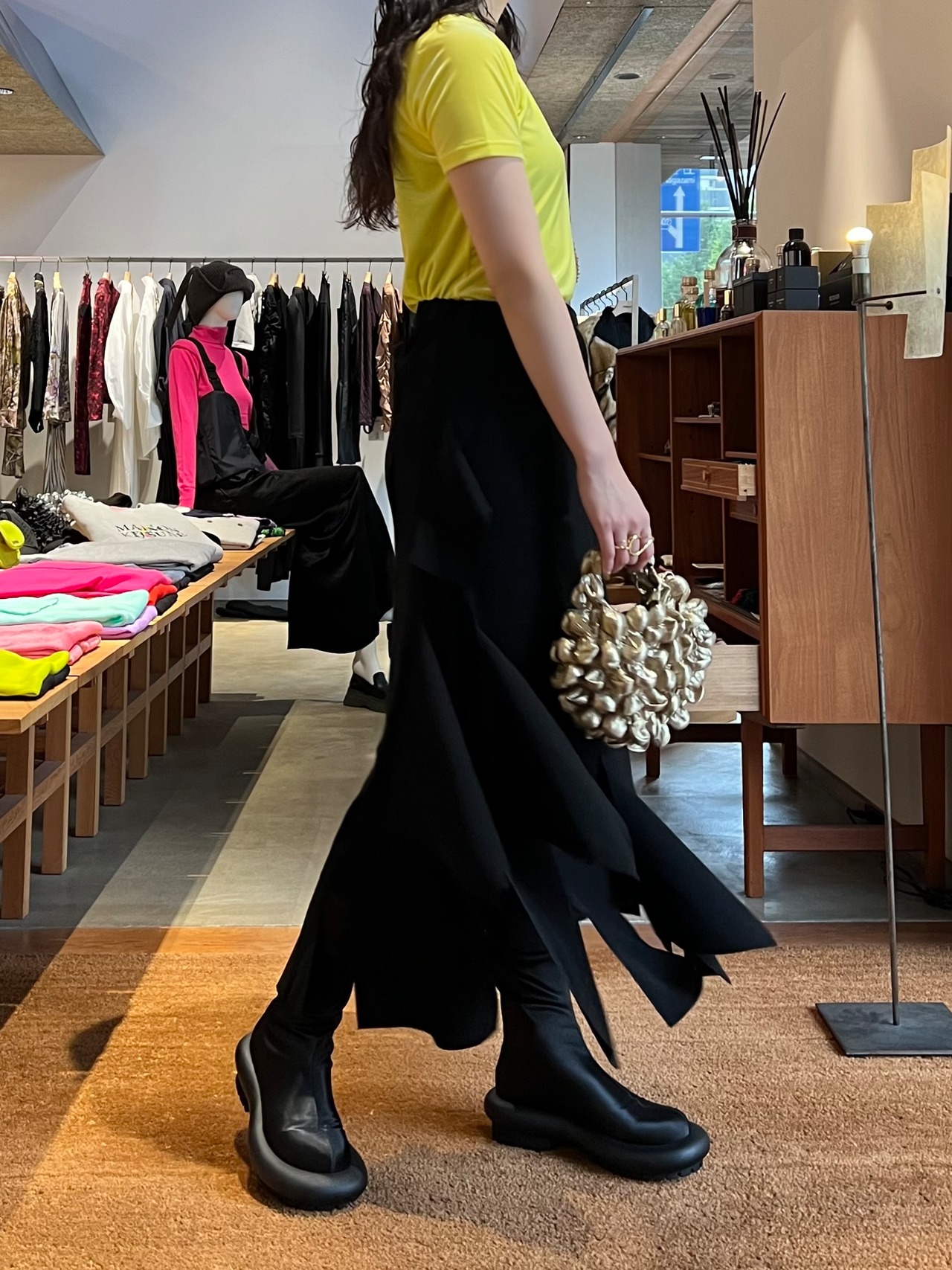 ENFOLD エンフォルド / VELOR T-SHIRT / Tシャツ - 7