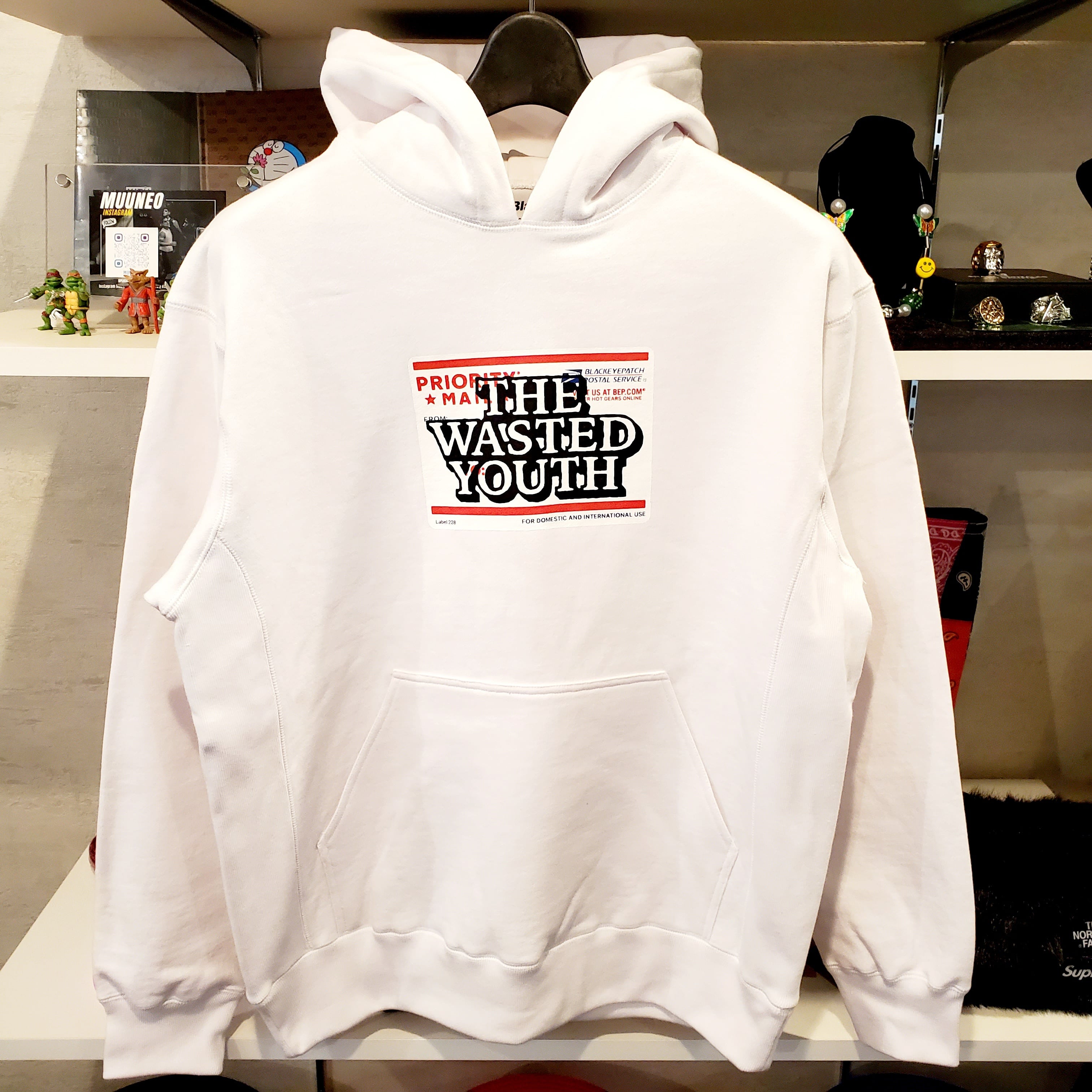 Wasted Youth PRIORITY LABEL HOODIE