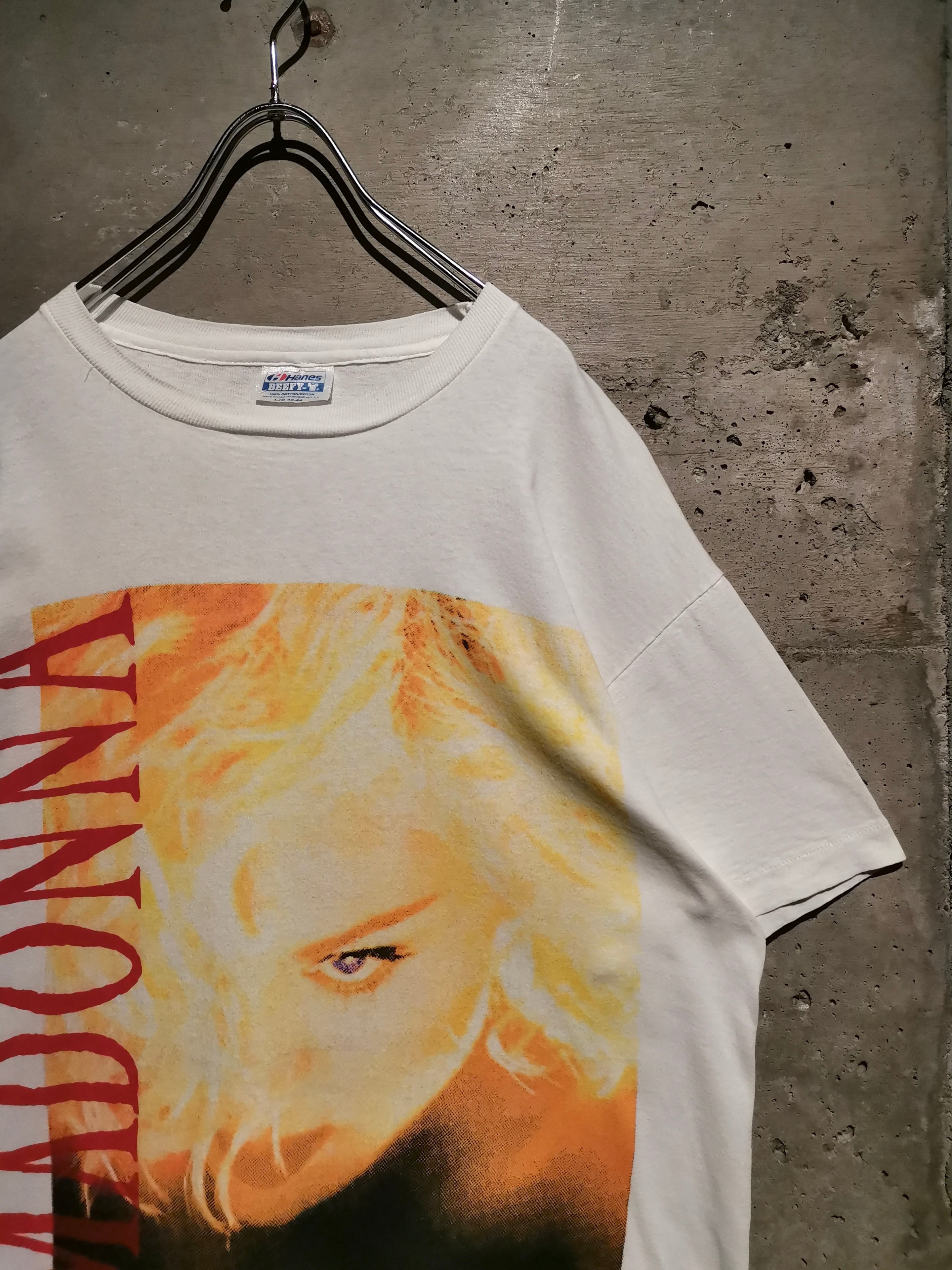 ビンテージMadonna Blond Ambition T1990年hanes USA製 90年 MADONNA 