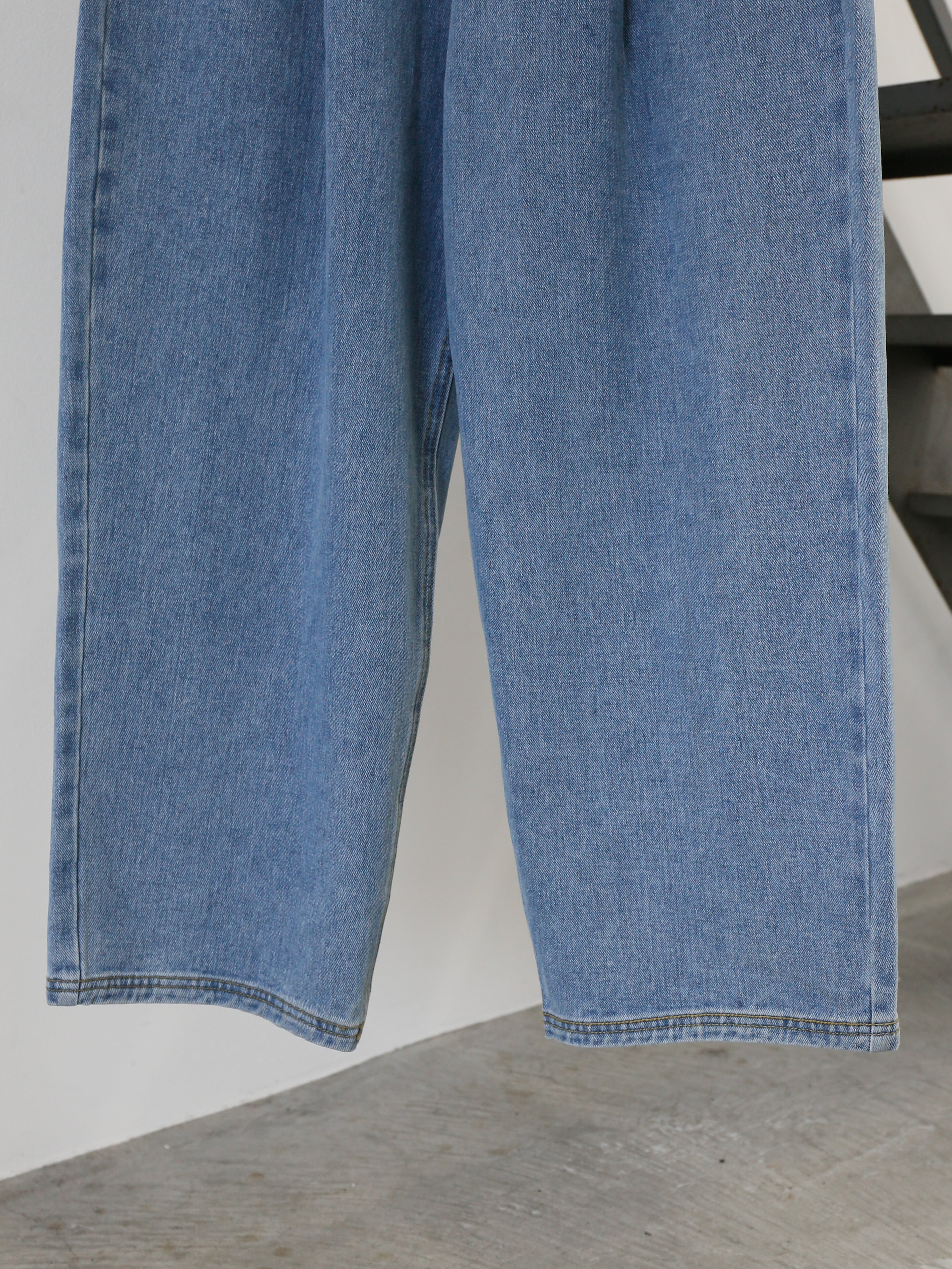 high-waist tuck denim | Katrin TOKYO