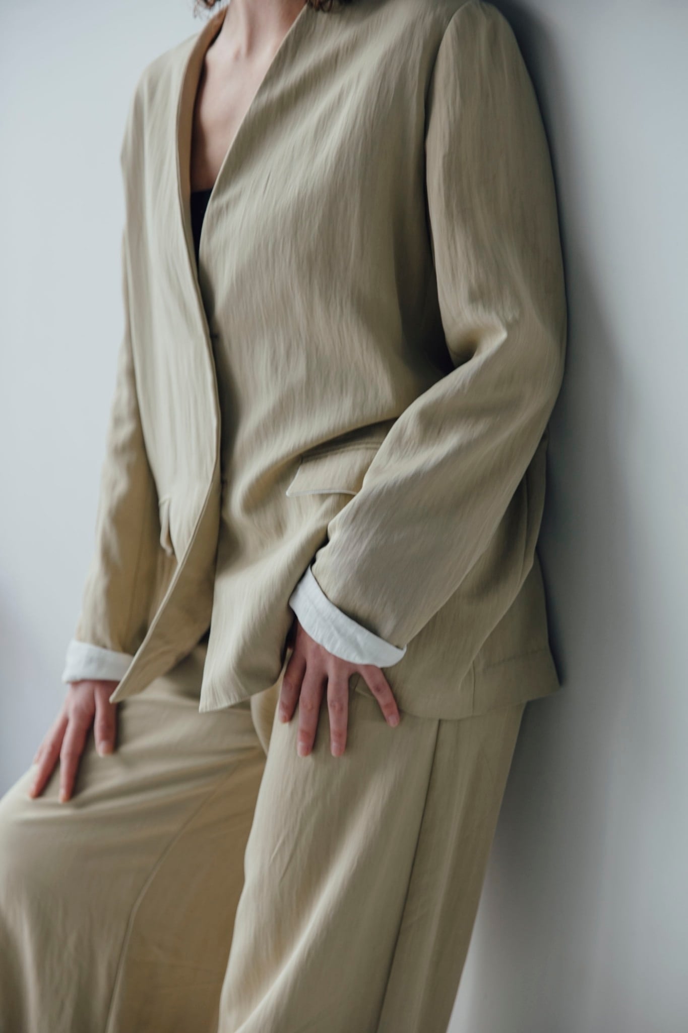 【eLLa】round hem bonding coatエラ ボンディングコート eLLa】round hem bonding coatエラ ボンディングコート - メルカリ