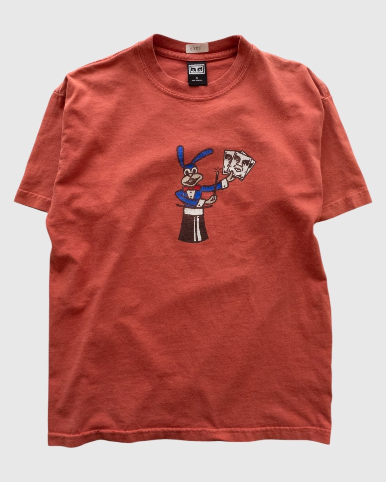 【古着】" OBEY Giant " マジシャン・ラビット Tシャツ - 6