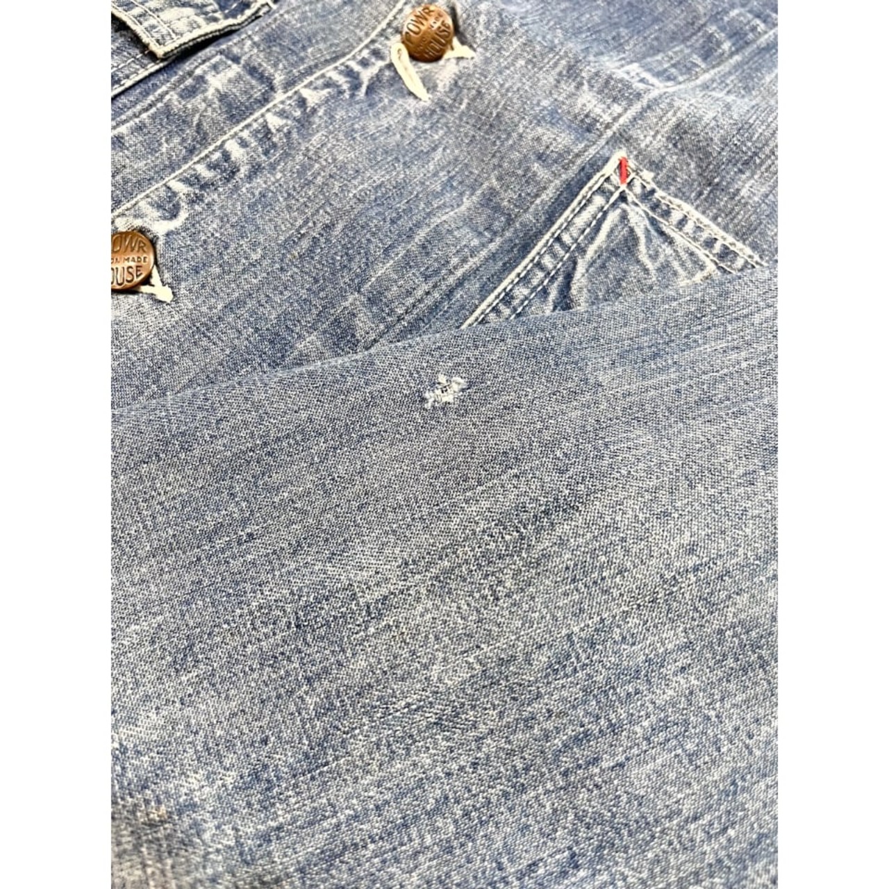 60s Powr House DENIM COVERALL Size 42程