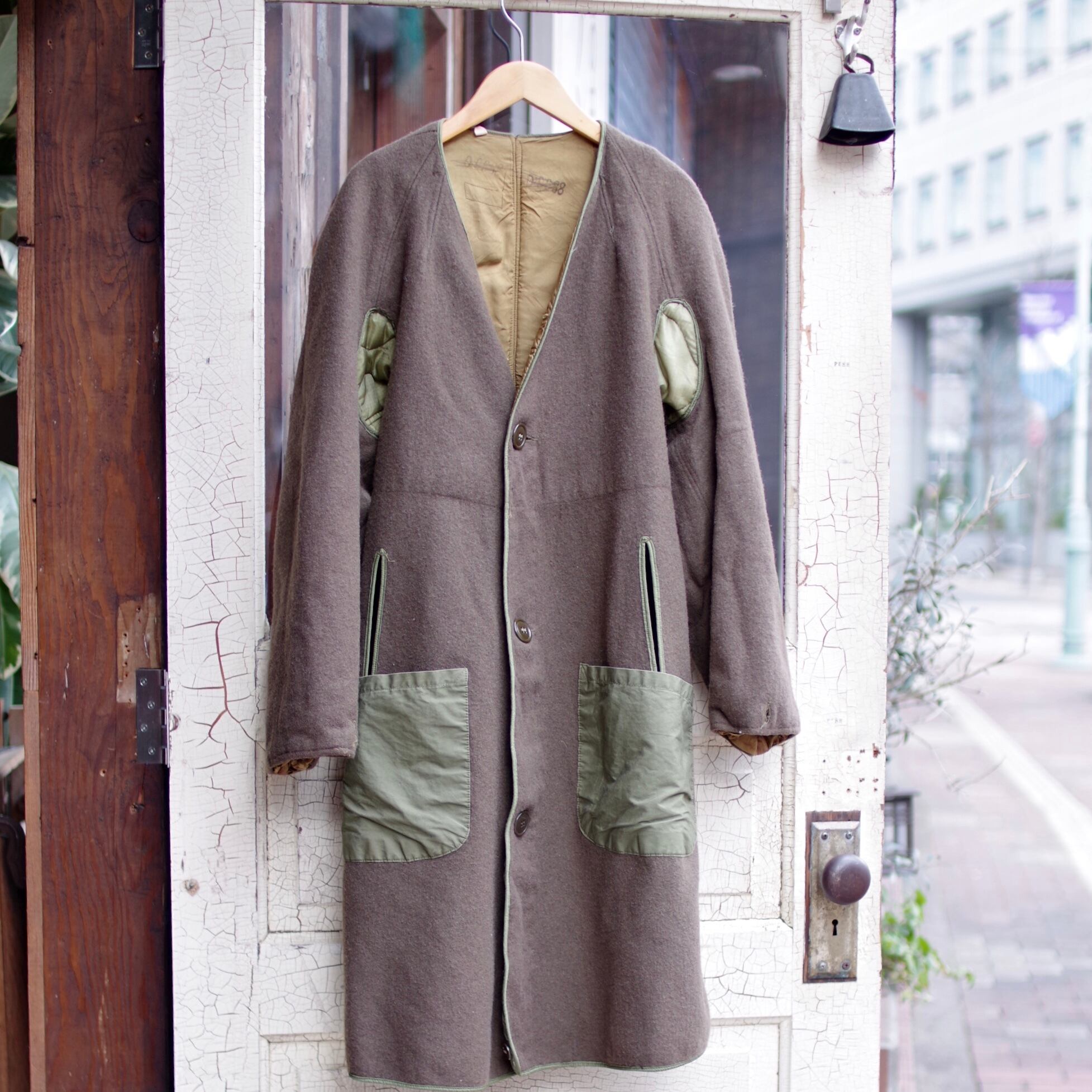 1950's US ARMY Overcoat Wool Liner / ウール ライナー コート | 古着