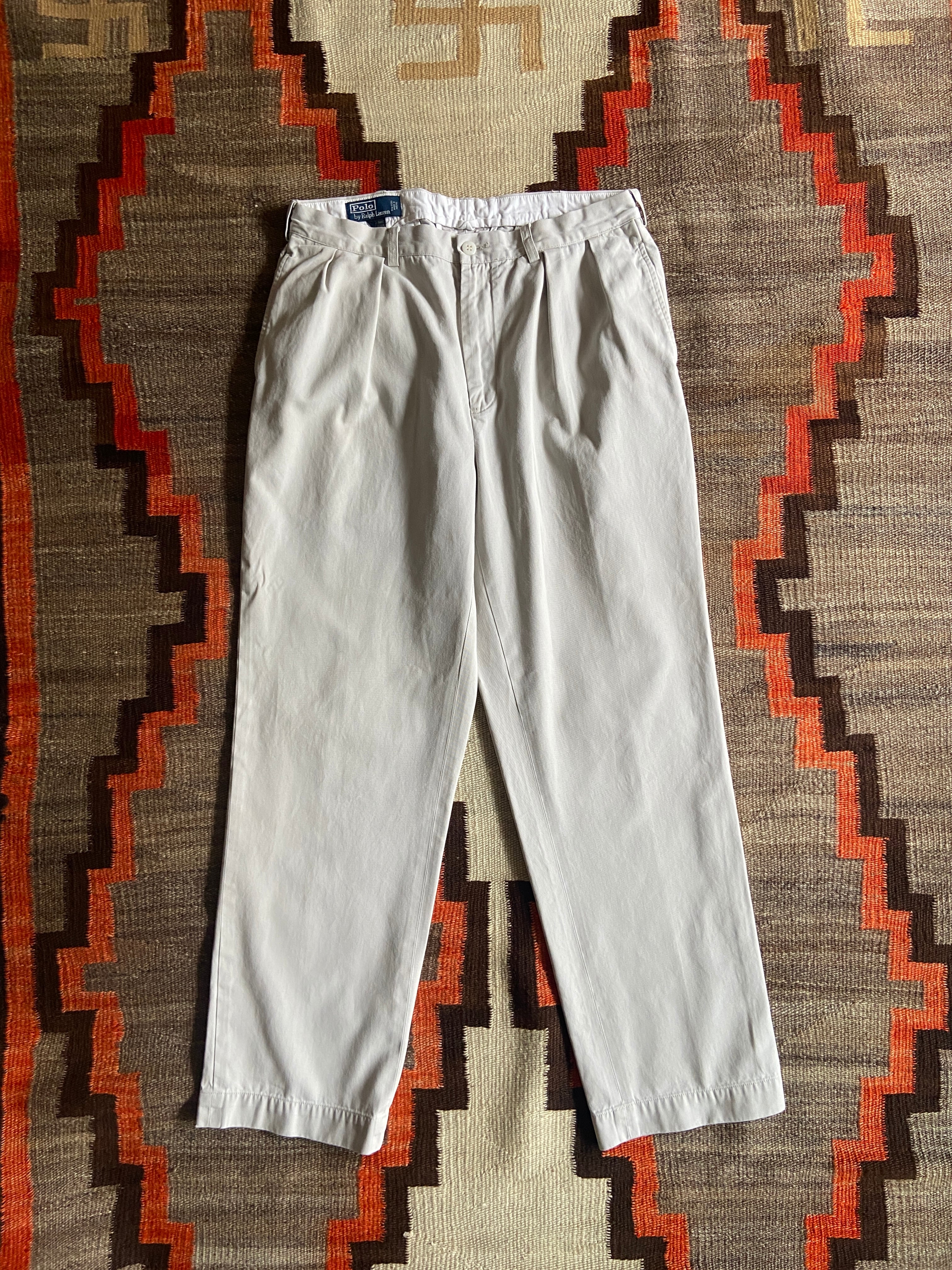 1990s Polo Ralph Lauren Chino Pants W34 L30.5 G817 | ROGER'S used
