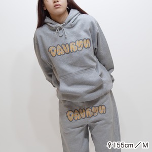 davryu leopard REV HOODIE [ヘザーグレー]