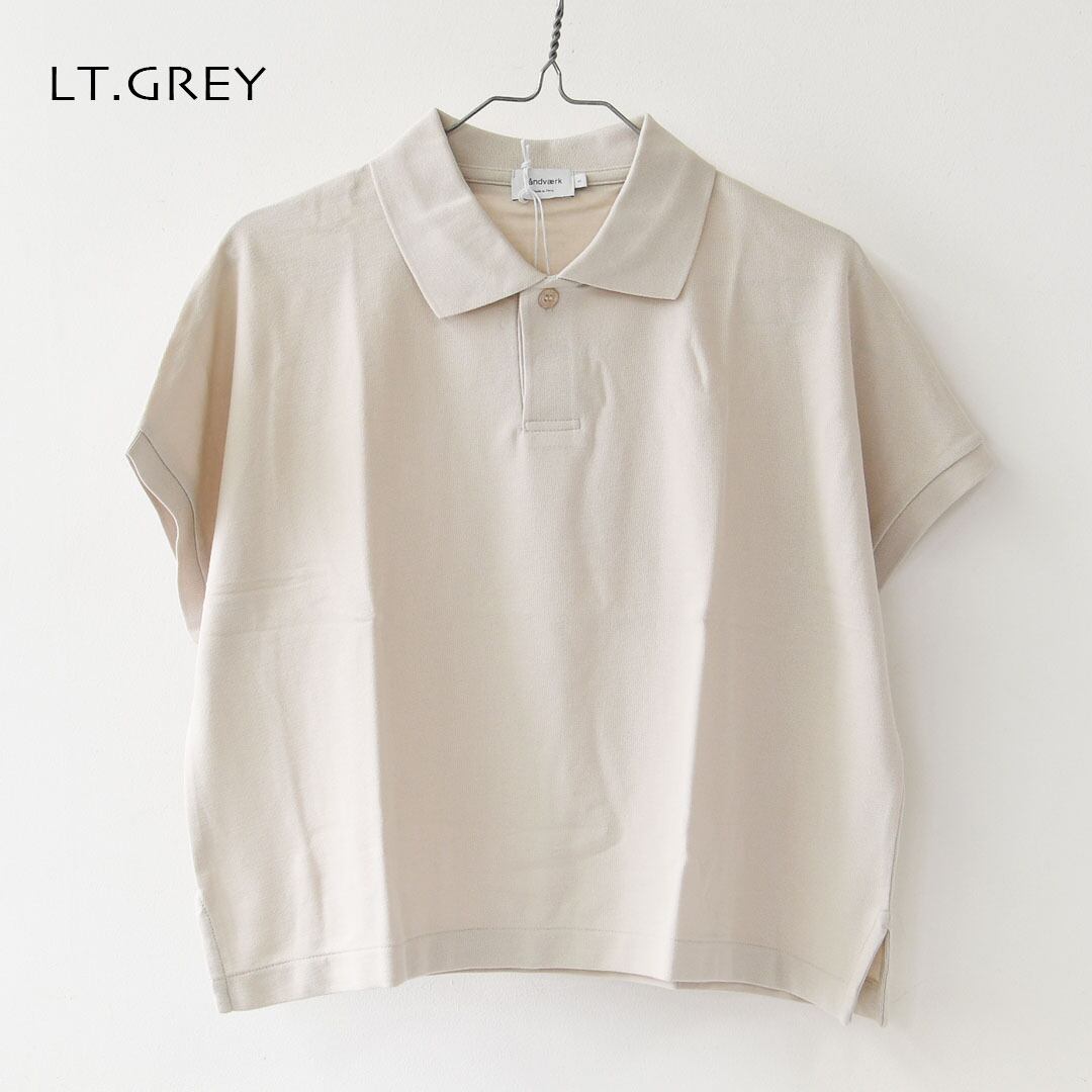 Handvaerk [ハンドバーク] PIQUE DOLMAN SLEEVE POLO SHIRT[1108] ピケ