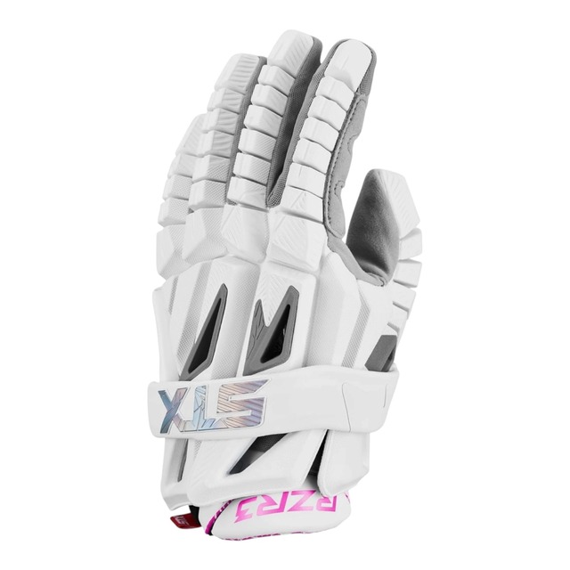 STX Surgeon RZR3 ラクロス グローブ ホワイトピンク