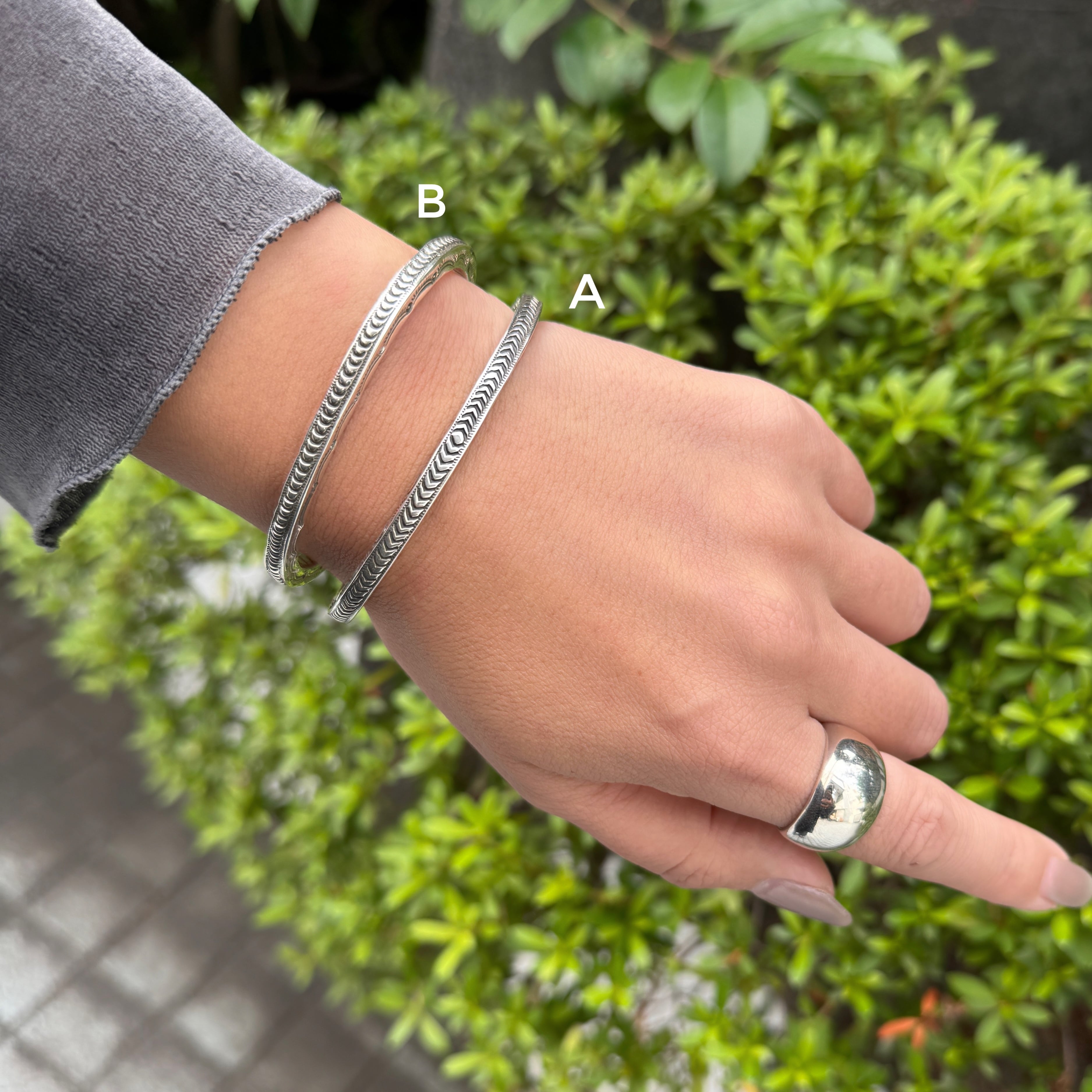 Indian Jewelry 》オール スタンプワーク バングル | 【公式通販】鎌倉