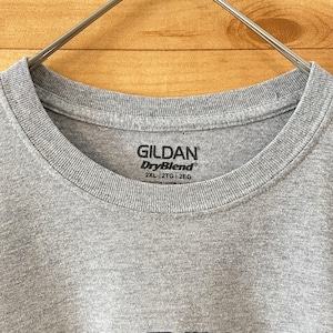 【GILDAN】カレッジ ミシガン大学 Michigan Tシャツアーチロゴ 2XL US古着