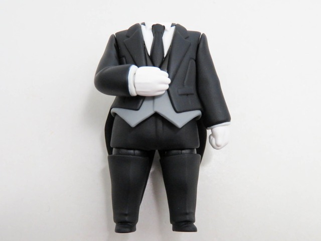 ねんどろいどもあ きせかえ執事 体パーツ ネクタイタイプ（黒）