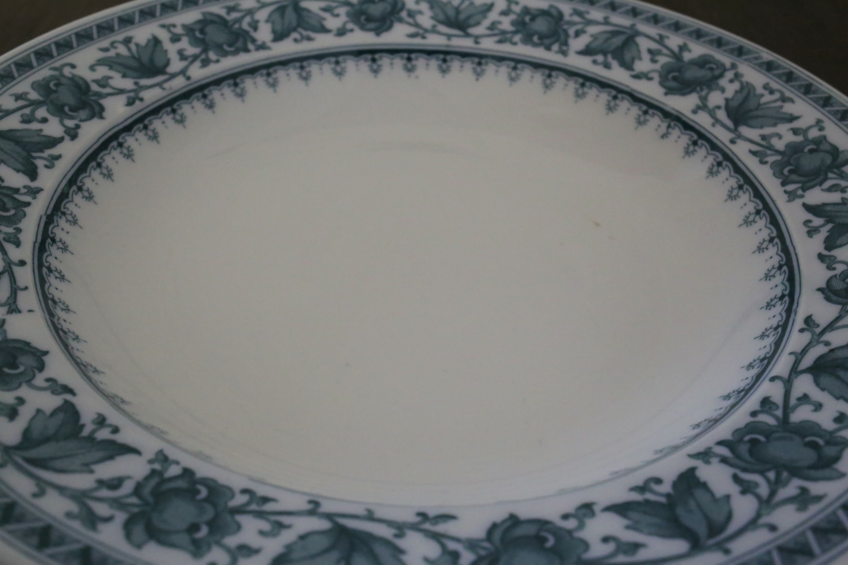 フランス アンティーク サルグミンヌ U&C SARREGUEMINES (SYRA) 深皿