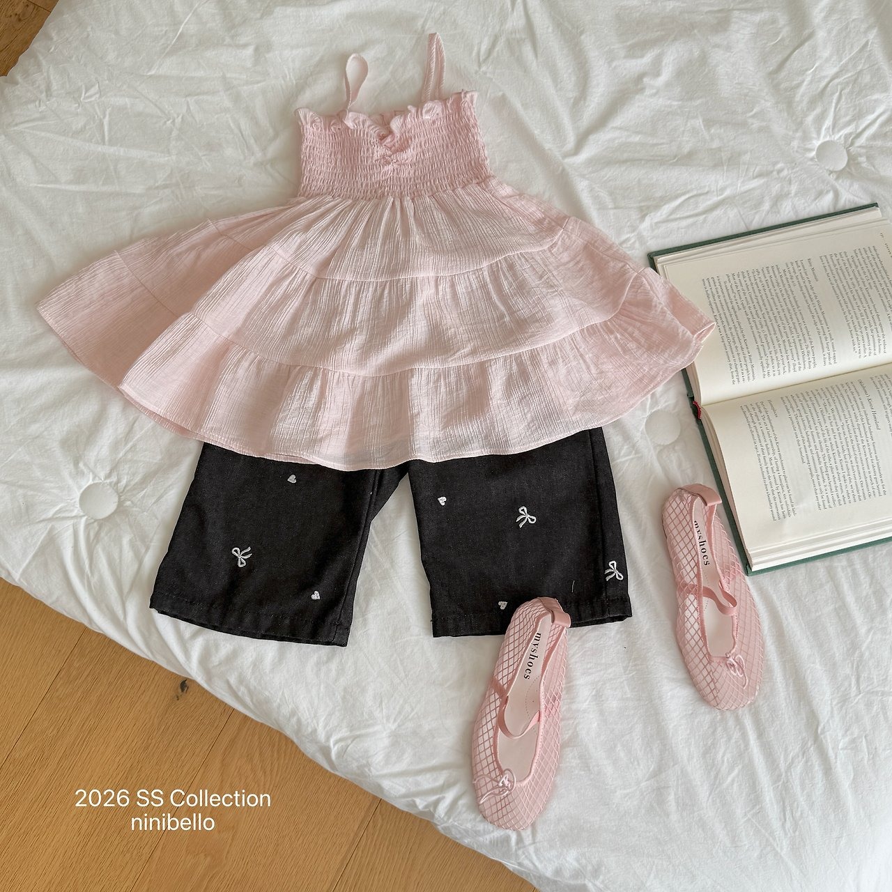 [ninibello] Maylin Smoke Dress +fee2 / [니니벨로] 메이린스모크원피스