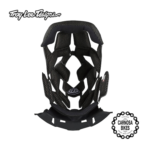 【Troy Lee Designs】D4 HEAD LINER [ディーフォー ヘッドライナー] Black