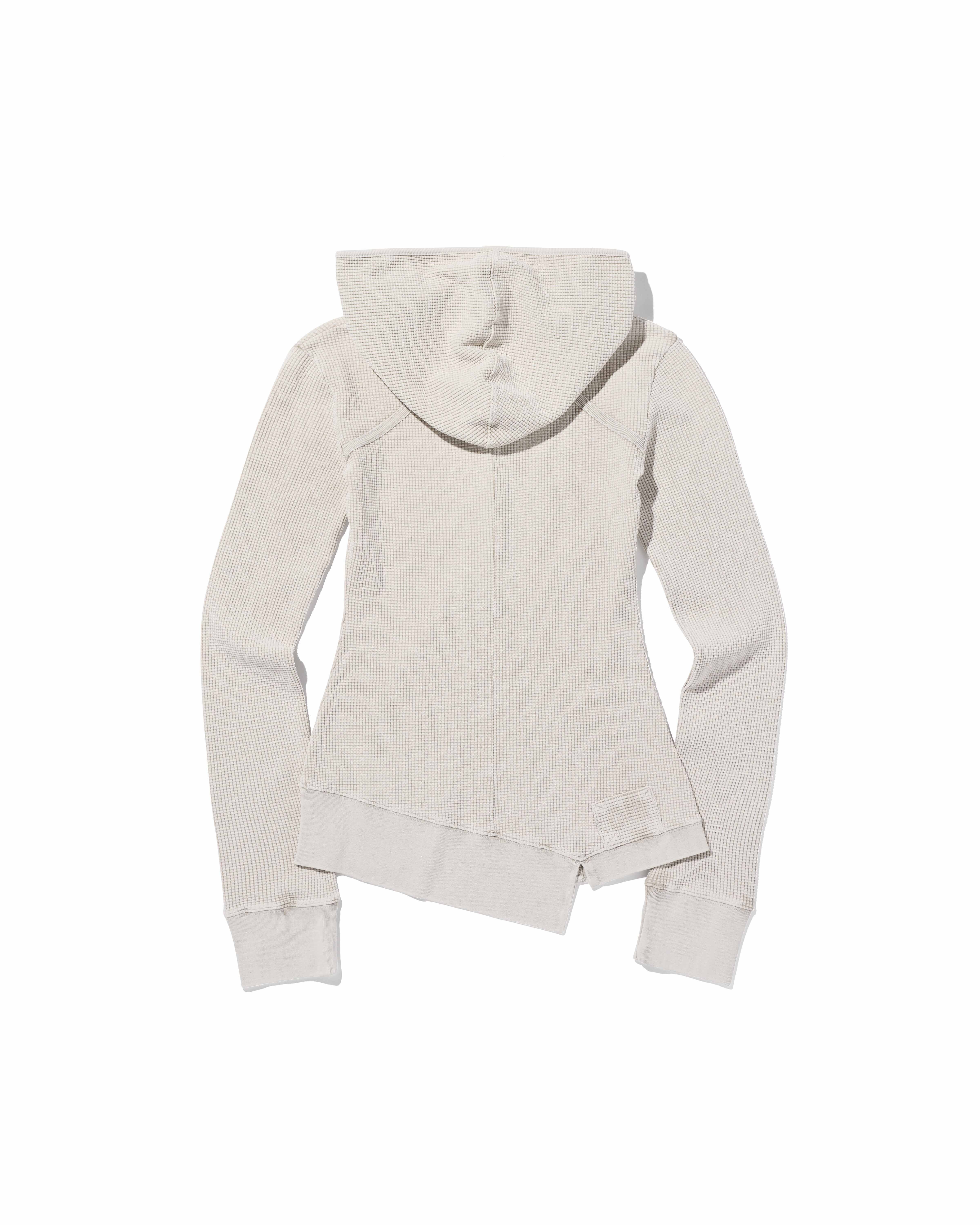 MSCHF LAYERED WAFFLE HOODIE SET_BLEACHED