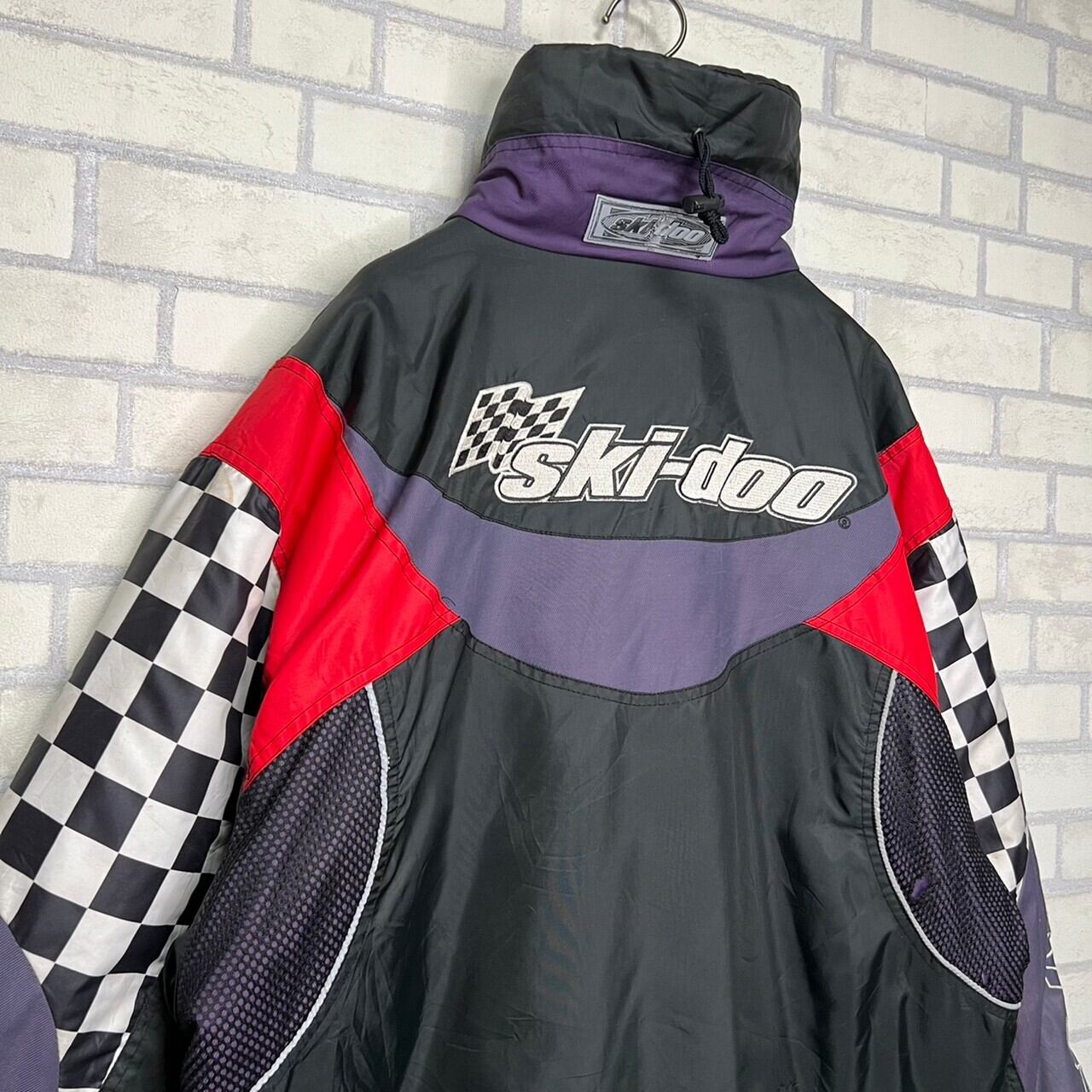 Ski-doo レーシングジャケット XL ナイロン100% ポリウレタン100 