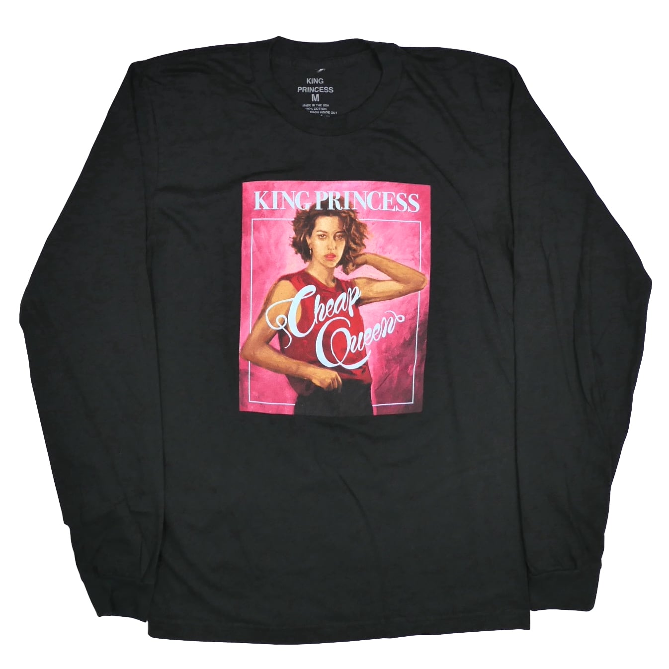 USED【M】King Princess Cheap Queen Long Sleeve Tee