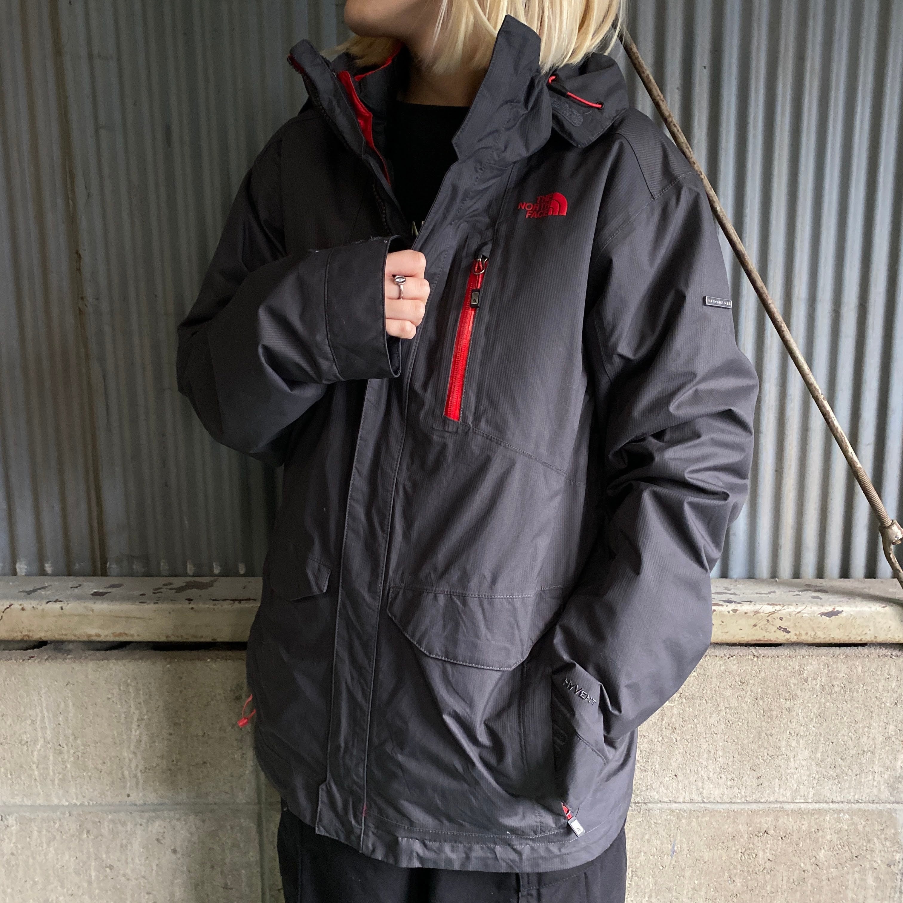 ザ ノースフェイス ハイベント 3WAY マウンテンパーカー メンズM 古着 HYVENT THE NORTH FACE  ライト中綿キルティングジャケット付き ライナー インナージャケット付き【アウトドアジャケット】【AN20】 | cave 古着屋【公式】古着通販サイト