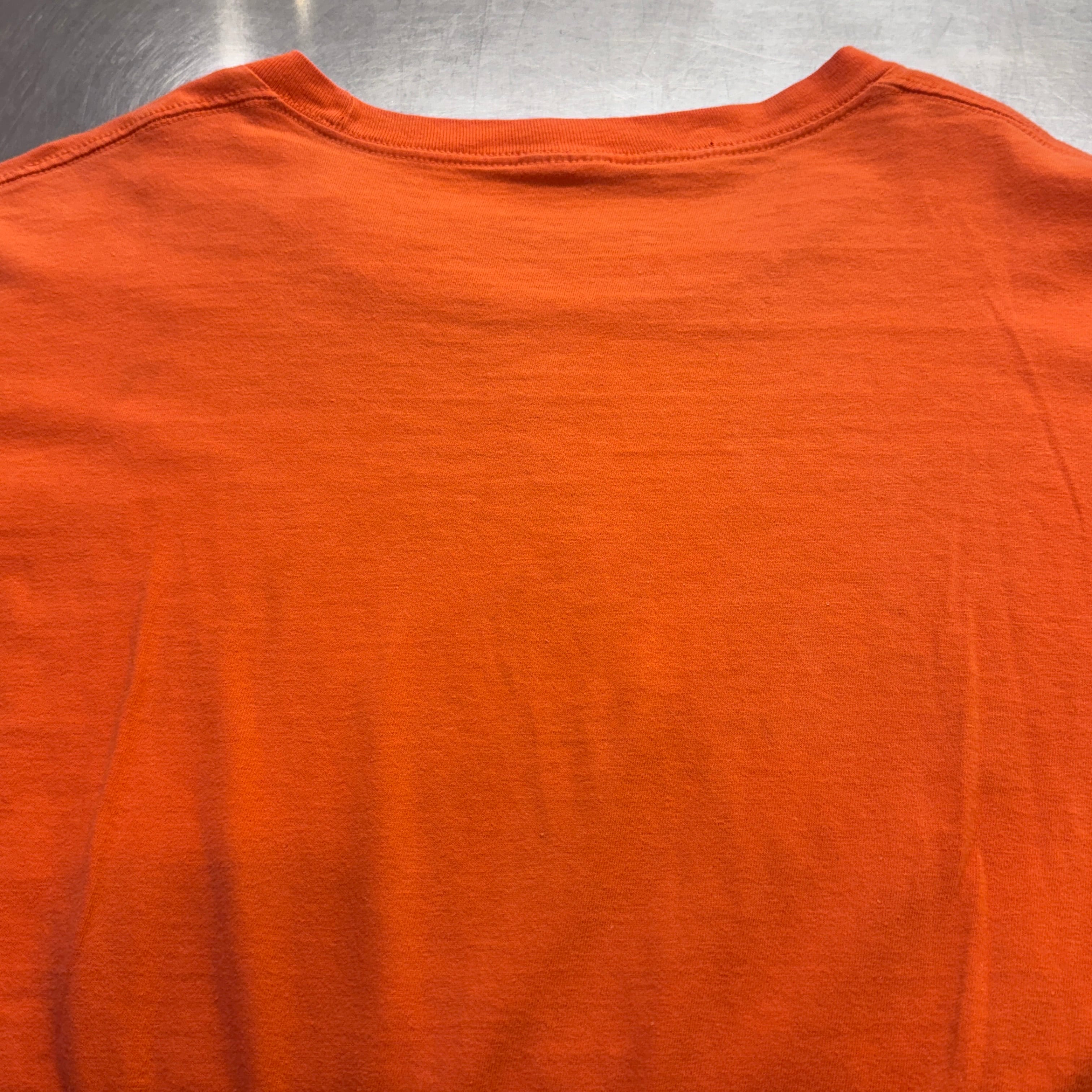 00s BANANA REPUBLIC OLD 長袖 カットソー オレンジ 1990s BANANA REPUBLIC SFARI LOGO T-SHIRT | safarionline