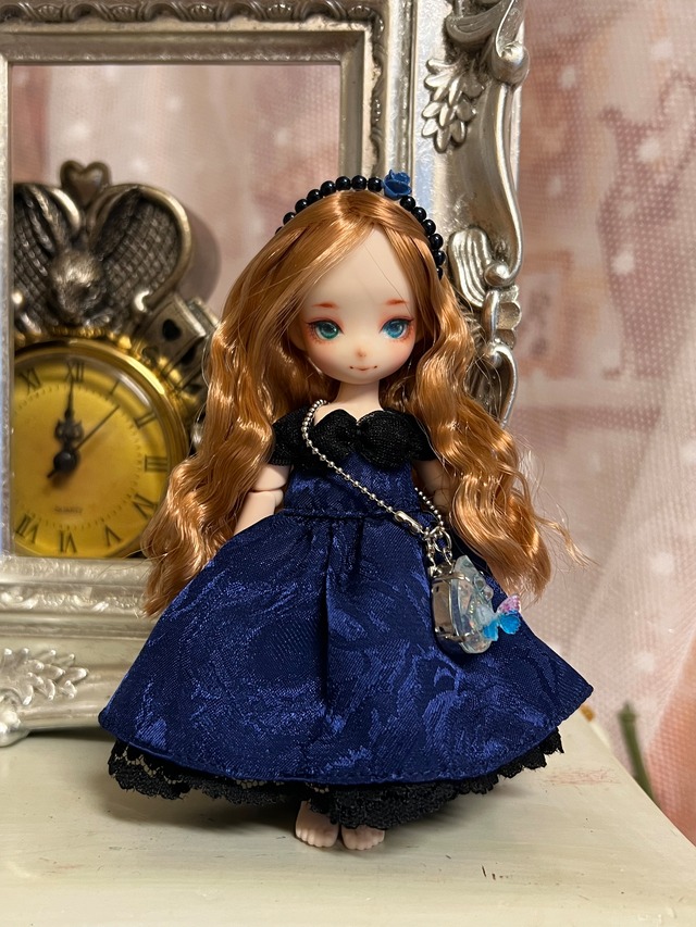 【１月10日まで販売】◆Shiki◆青薔薇ドレスセット（オビツ11サイズ）（店頭即納品）