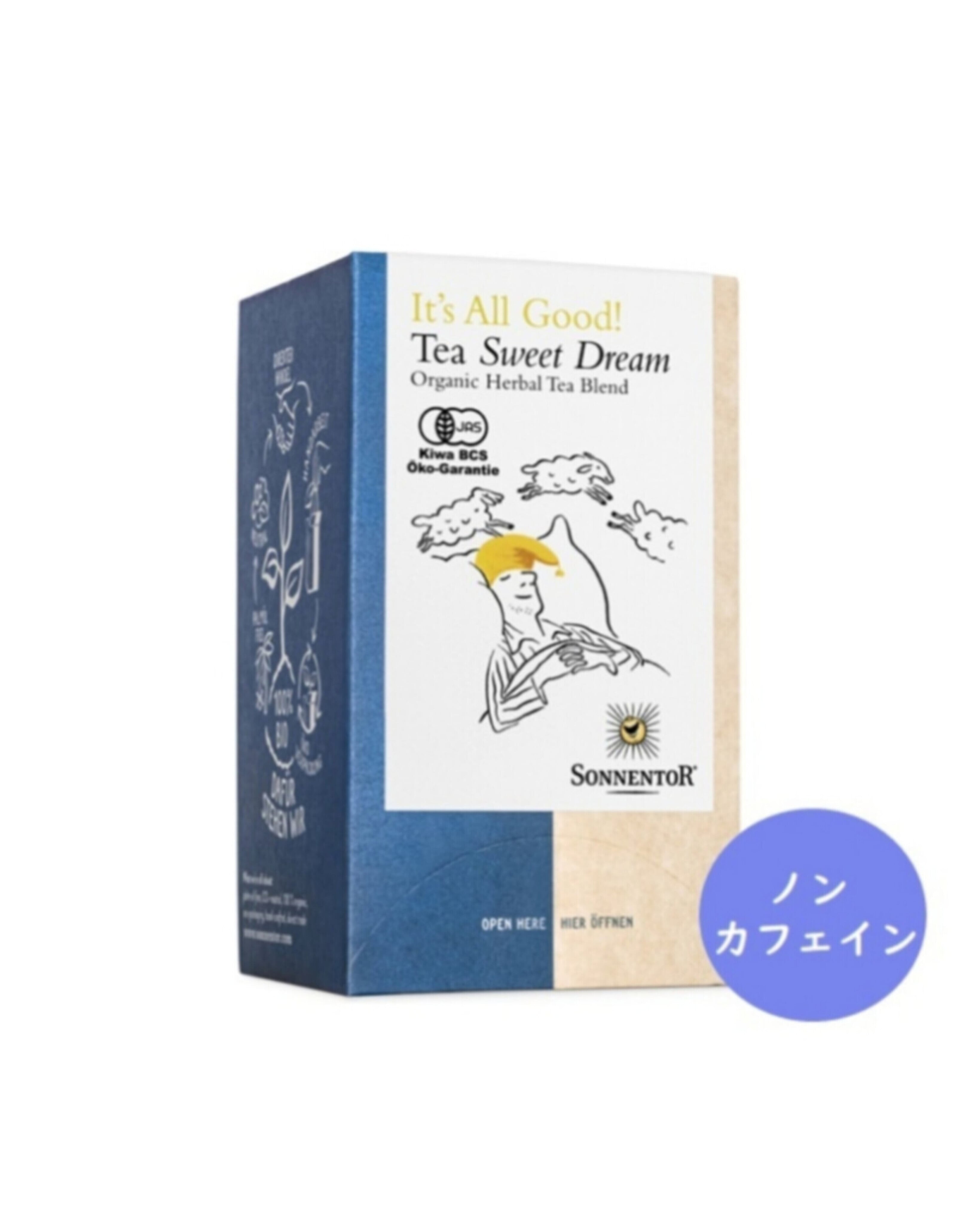 【SONNENTOR】【オーガニック】イッツオールグッド ティー スイートドリーム(ノンカフェイン) 18袋入