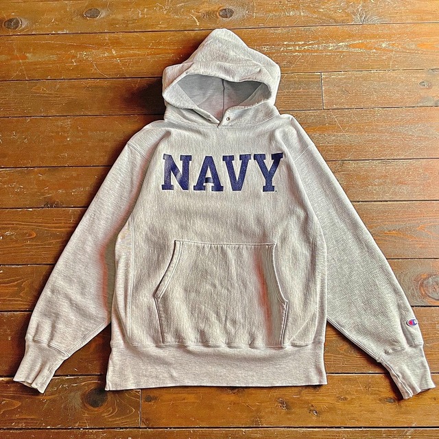 90s Champion Reverse Weave 〝U.S. NAVY 〟Print hoodie Size LARGE  
