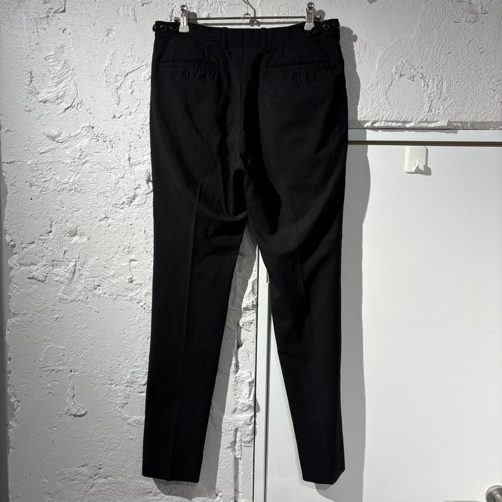 ラッドミュージシャン メンズ スラックス ブラック シンプル LAD MUSICIAN ラッドミュージシャン Slacks Pants スラックスパンツ