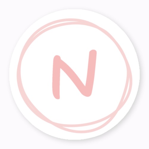 アルファベットステッカーN タイプ(ラフランゲイジ)