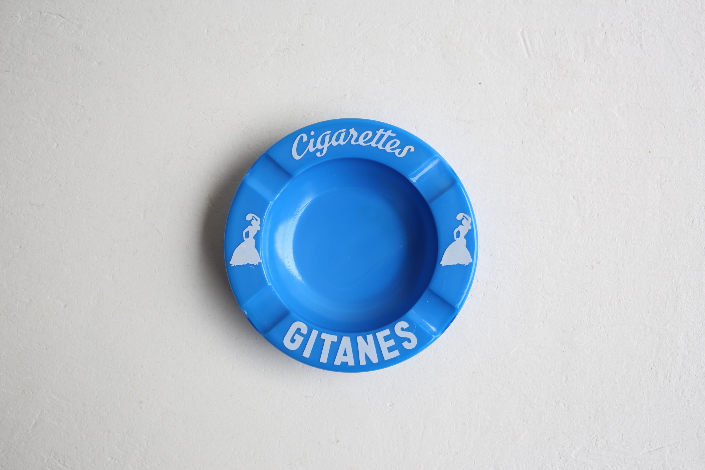 フランス アンティーク ヴィンテージ GITANES ジタン OPALEX ミルクガラス 灰皿 N-04103 | EMUPARIS powered  by BASE