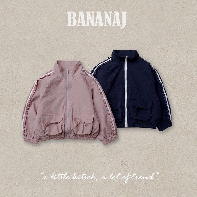 【取寄】bananaj｜sugar ribbon jumper｜シュガーリボンジャンパー｜XS-JS｜kids&jr｜26 autumn